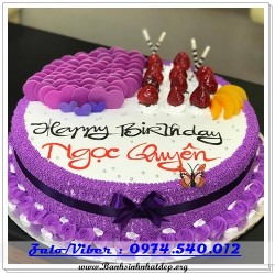 Mẫu Bánh Sinh Nhật Đẹp - A259